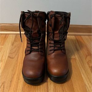 S Fellas Poseidon 8” Comp Toe Brown Size 10 Men’s Waterproof Workboot